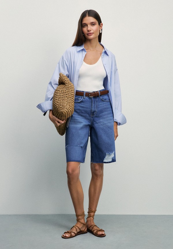 Zarina Шорты джинсовые - фото 2