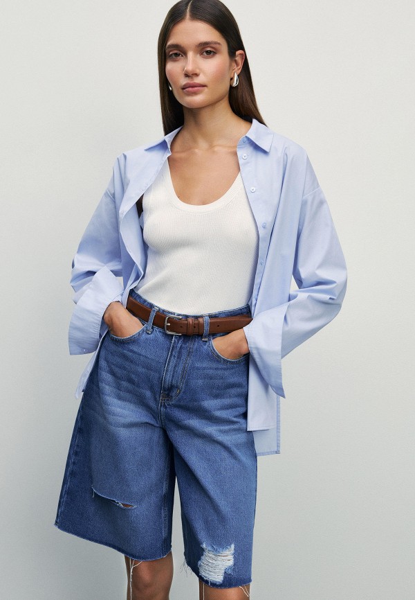 Zarina Шорты джинсовые - фото 4