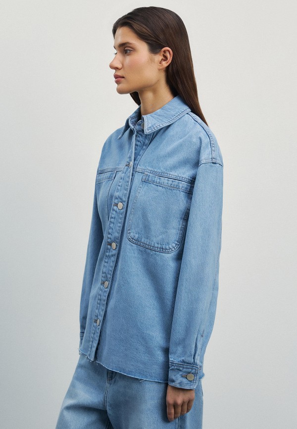 Zarina Рубашка джинсовая - фото 4