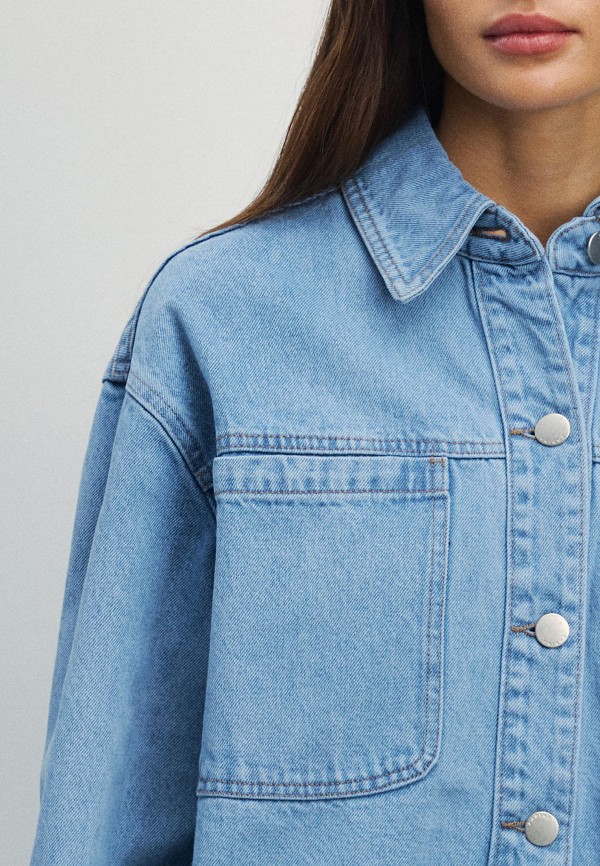 Zarina Рубашка джинсовая - фото 5