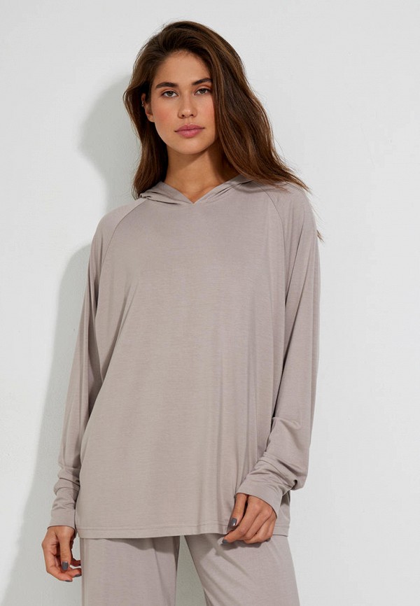 belle you Лонгслив домашний - Бамбук - фото 1