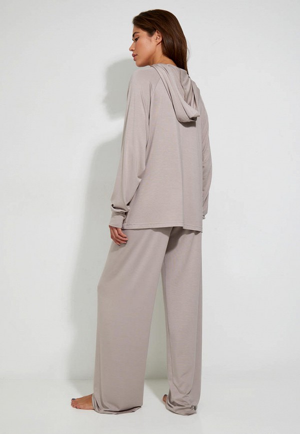 belle you Лонгслив домашний - Бамбук - фото 6