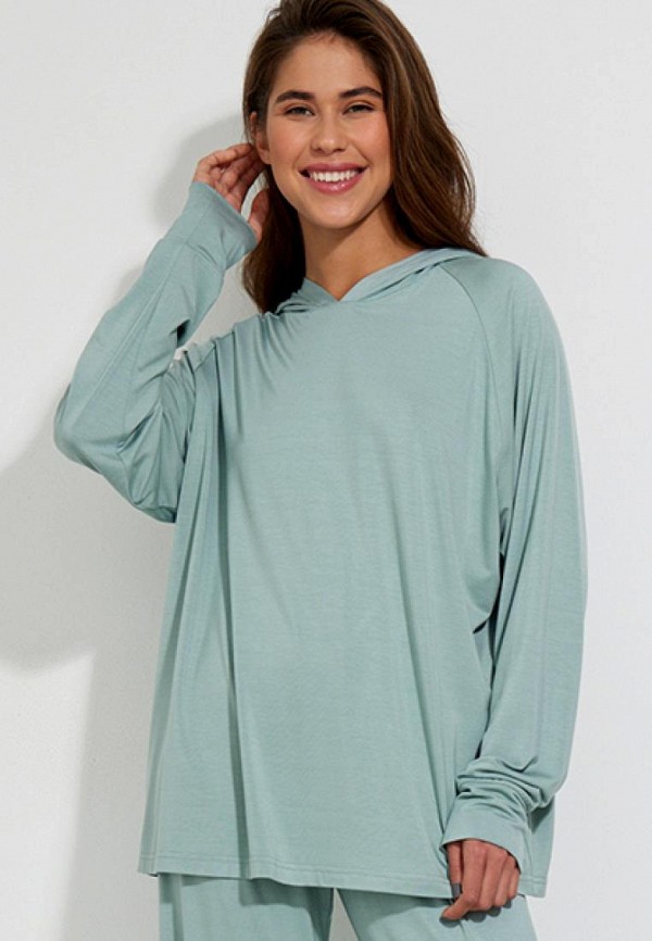 belle you Лонгслив домашний - Бамбук - фото 5