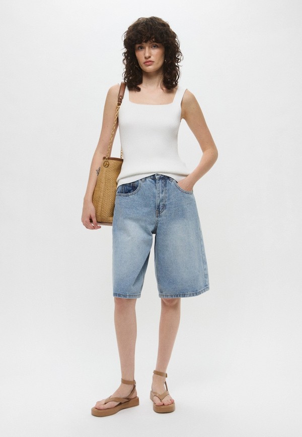 Sela Шорты джинсовые - фото 2