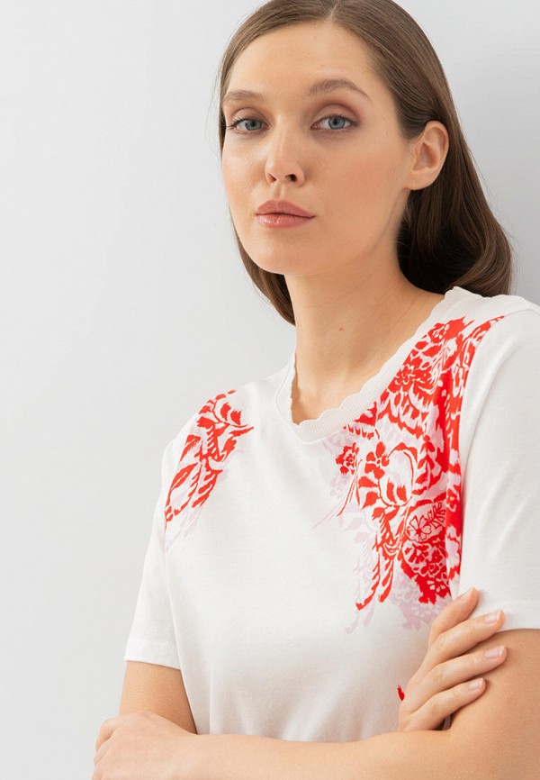 Футболка Gerry Weber, цвет: белый, MP002XW0N37U — купить в интернет ...