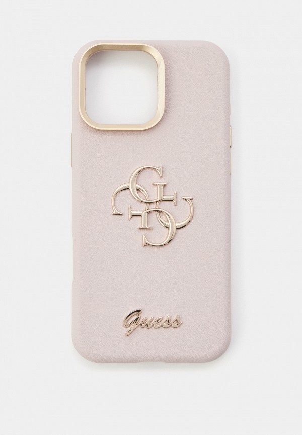 Guess Чехол для iPhone - 16 Pro Max, из экокожи PU leather, с функцией подставки Stand - фото 1