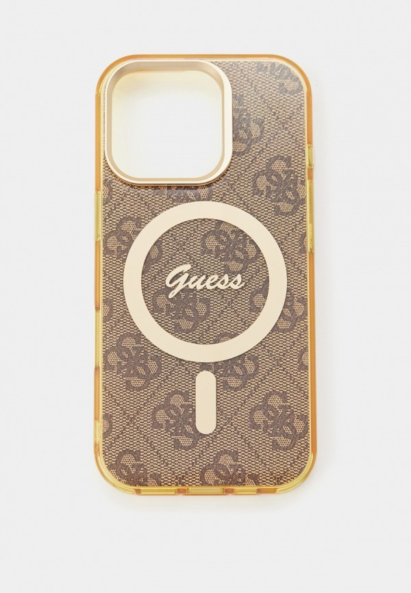 Guess Чехол для iPhone - 16 Pro, с MagSafe, с функцией подставки Stand - фото 1
