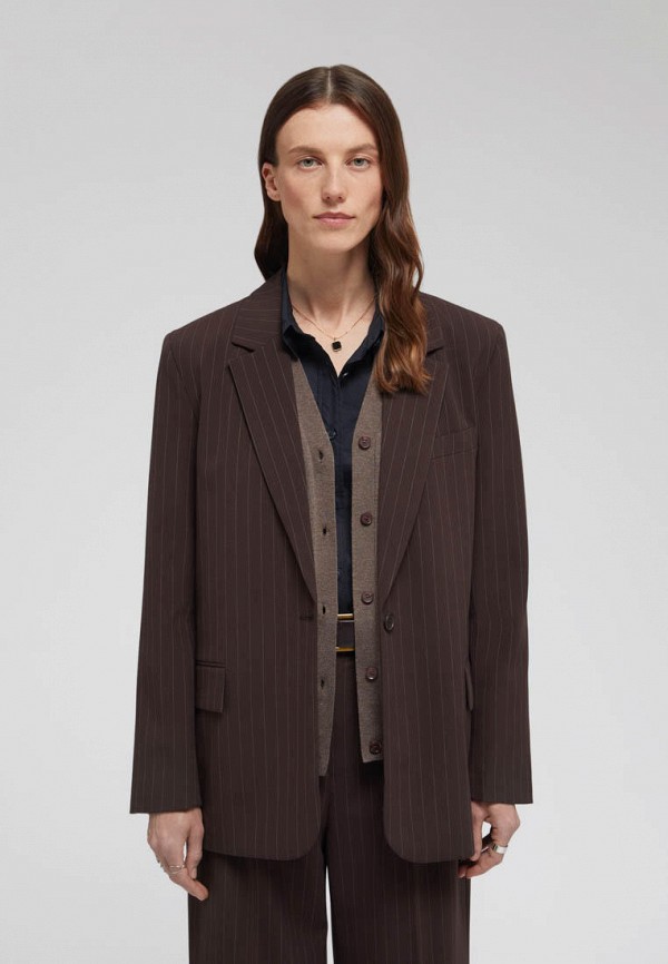 Finn Flare Жакет - однобортный в полоску - фото 1