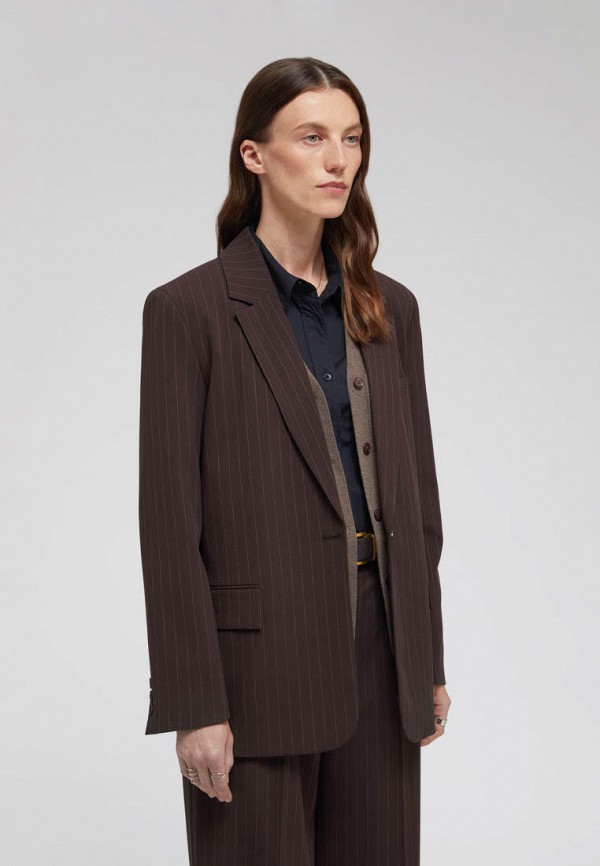 Finn Flare Жакет - однобортный в полоску - фото 5