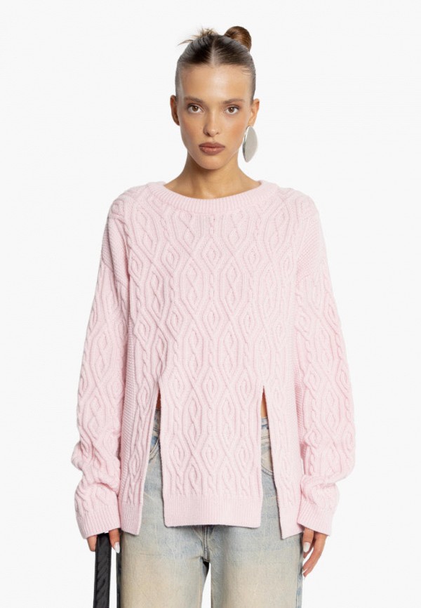 You Wanna Джемпер - фактурный с разрезами - фото 1