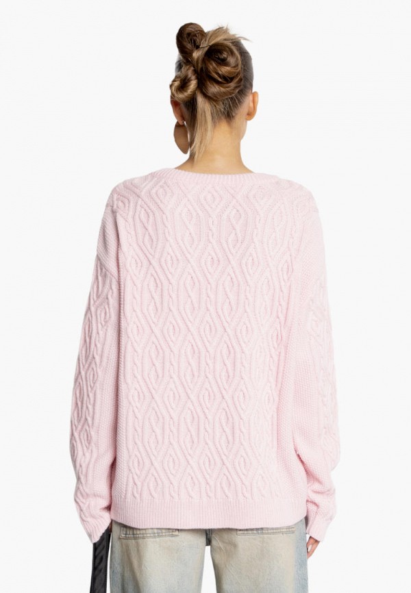 You Wanna Джемпер - фактурный с разрезами - фото 3