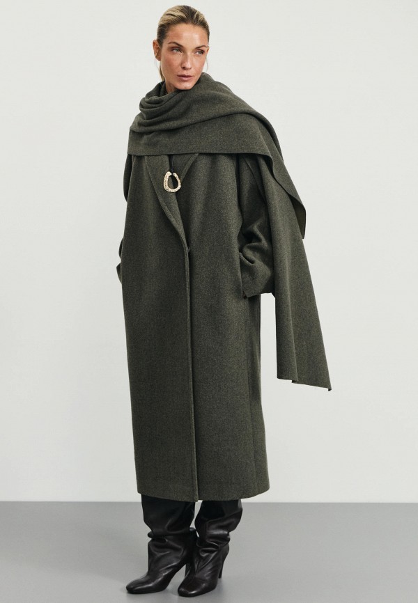 Zarina Пальто и палантин - фото 1