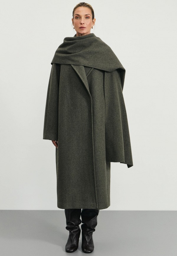 Zarina Пальто и палантин - фото 4