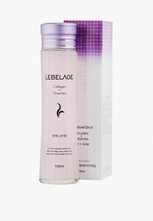 Lebelage Лосьон для лица - Увлажняющий с коллагеном и зеленым чаем, 150 мл - фото 1