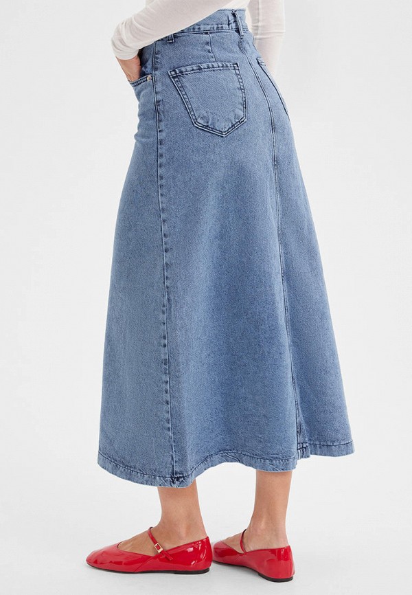 BRMSK Юбка джинсовая - Lamoda Online Exclusive - фото 3