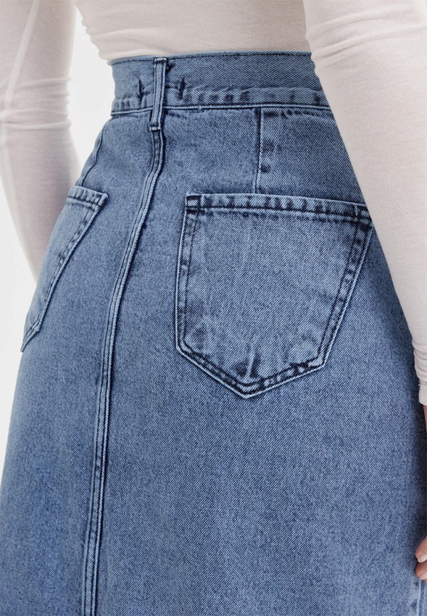 BRMSK Юбка джинсовая - Lamoda Online Exclusive - фото 5