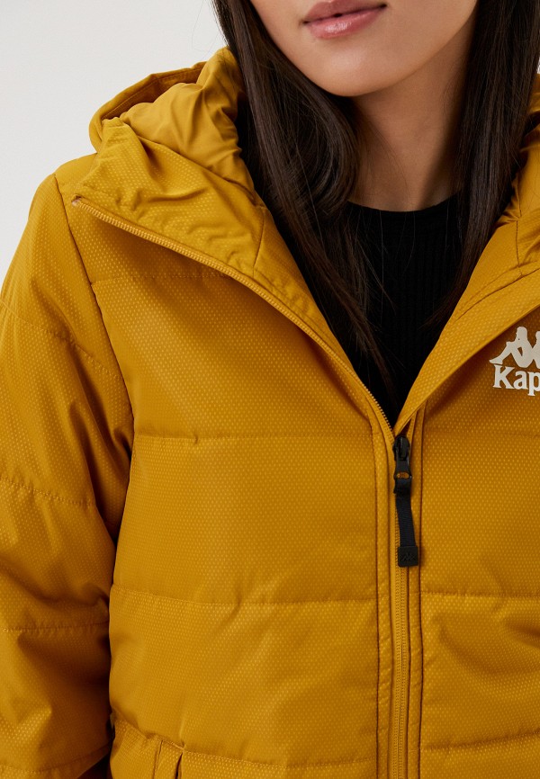 Куртка утепленная Kappa, цвет: оранжевый, MP002XW0OBX1 — купить в ...