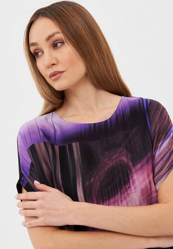 Блуза Gerry Weber, цвет: фиолетовый, MP002XW0OEO3 — купить в интернет ...