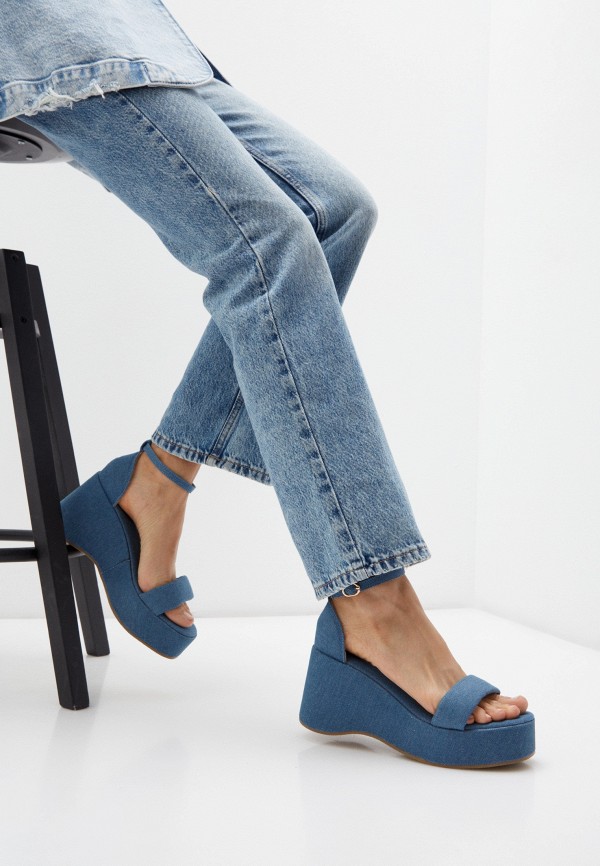 Abricot Босоножки - из денима - фото 6