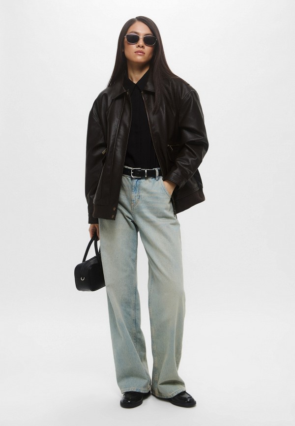 Befree Куртка кожаная утепленная - Women Smart - фото 2