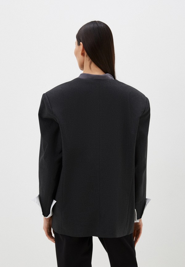 Жакет Finn Flare Finn Flare x Karina Nigay, цвет: серый, MP002XW0OPY3 ...