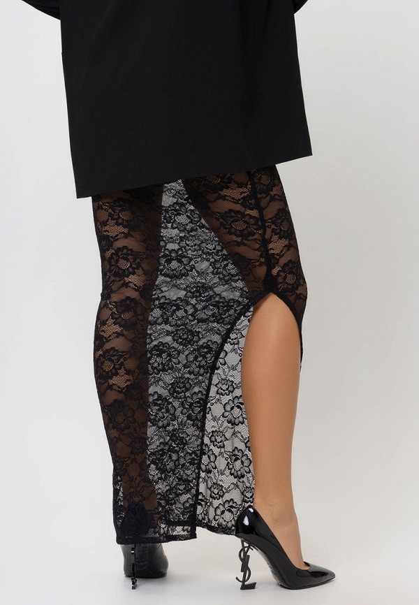 Ptaxx Юбка - из гипюра с разрезом Lamoda Online Exclusive - фото 4