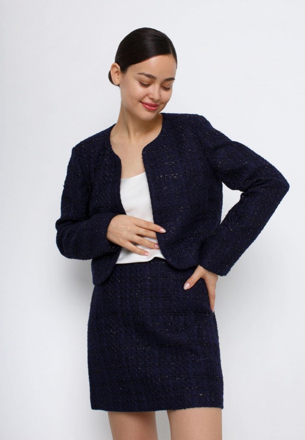 k-k Жакет - из твида с люрексом - фото 1