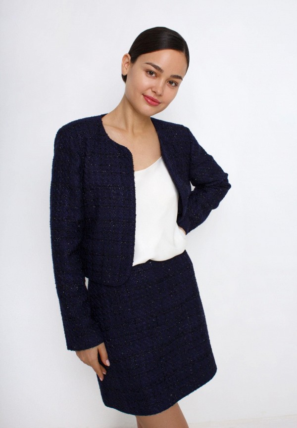 k-k Жакет - из твида с люрексом - фото 4