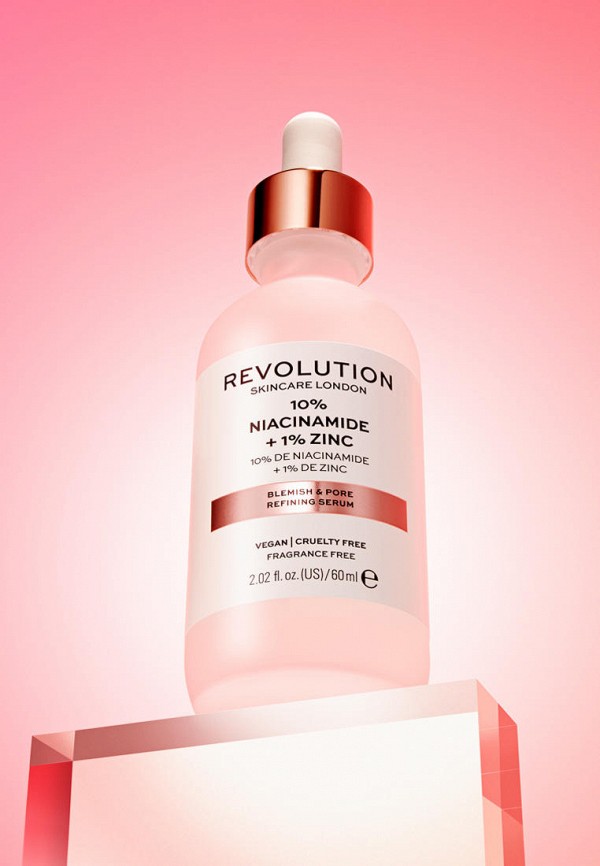 Revolution Skincare Сыворотка для лица - 10% Niacinamide and 1% Zinc Blemish & Pore Serum, 30 мл - фото 3