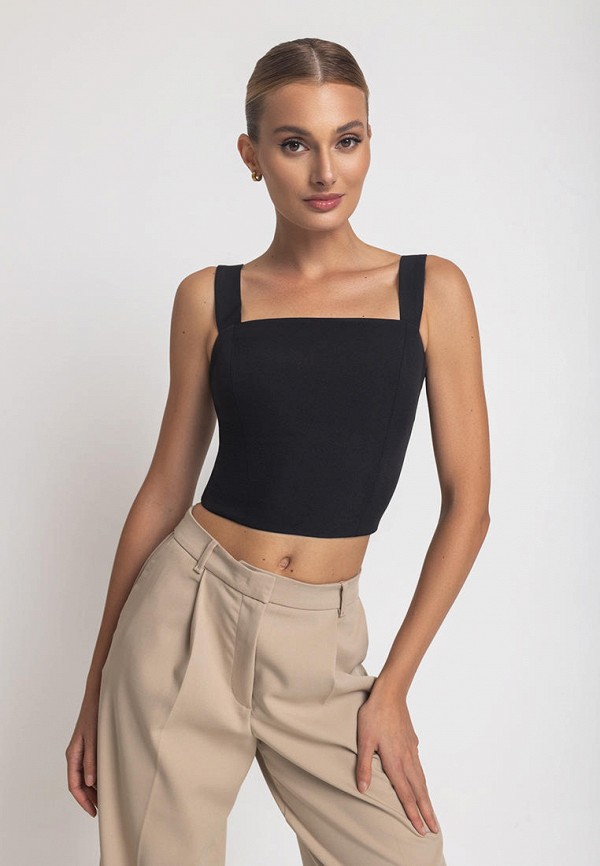 Топ Sashyou, цвет: черный, MP002XW0OYAC — купить в интернет-магазине Lamoda