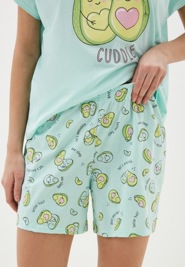 Пижама Funday, цвет: бирюзовый, MP002XW0OZ16 — купить в интернет ...