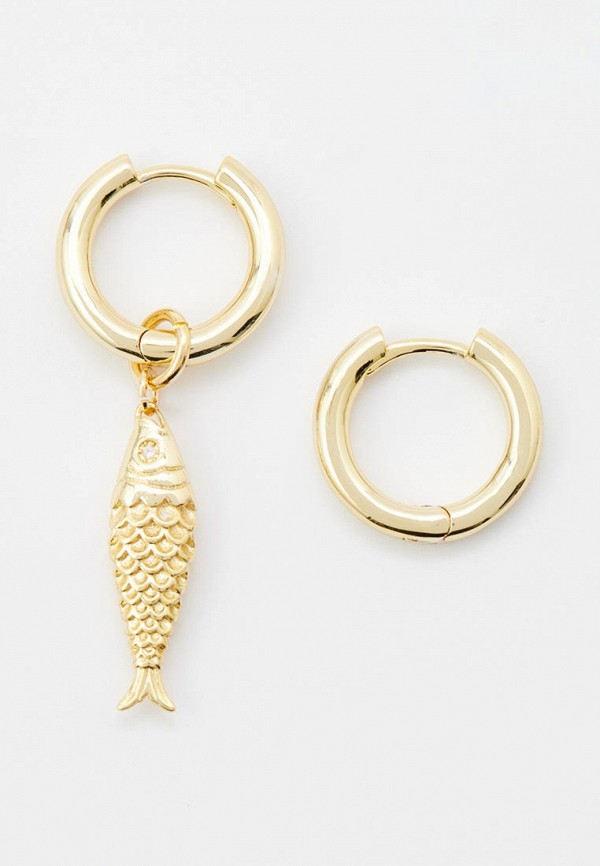 Pins&Juls Серьги - Round Fish - фото 1