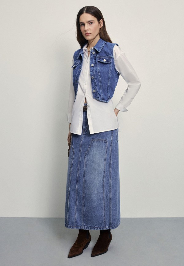 Zarina Юбка джинсовая - фото 2