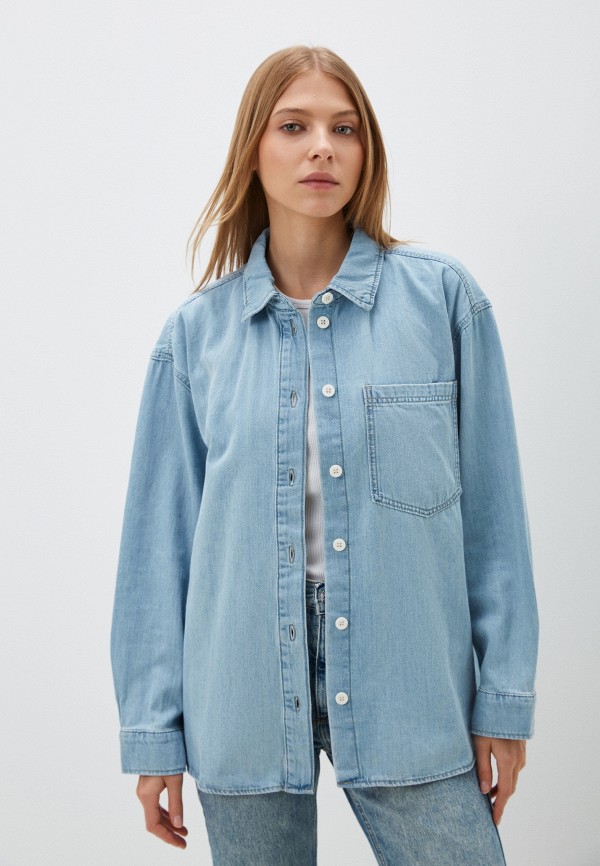 Tom Tailor Рубашка джинсовая - Lamoda Online Exclusive - фото 1