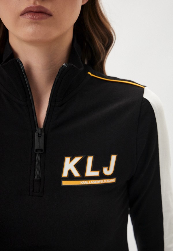 Лонгслив Karl Lagerfeld Jeans, цвет: черный, MP002XW0PJWB — купить в ...