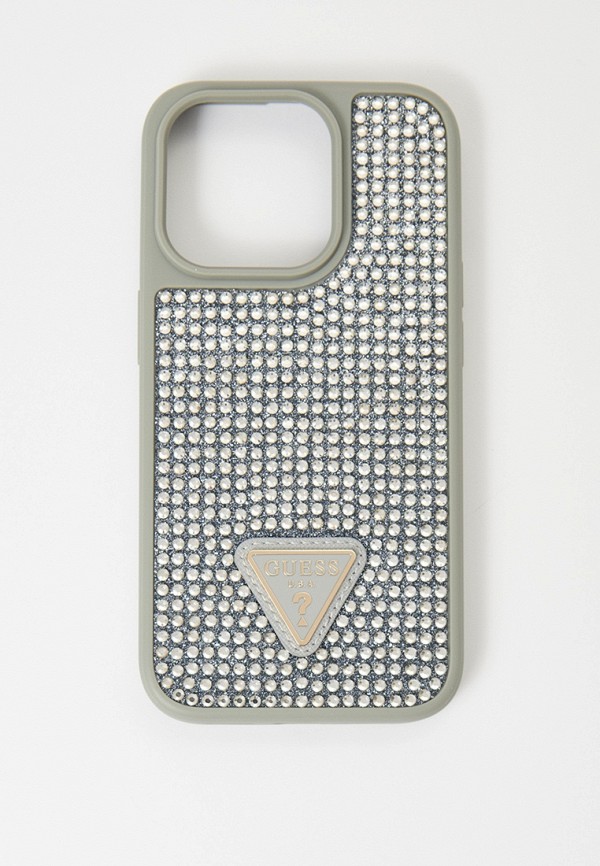 Guess Чехол для iPhone - 15 Pro, с горным хрусталем - фото 1