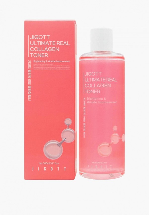 Jigott Тонер для лица - антивозрастной, с коллагеном - фото 1