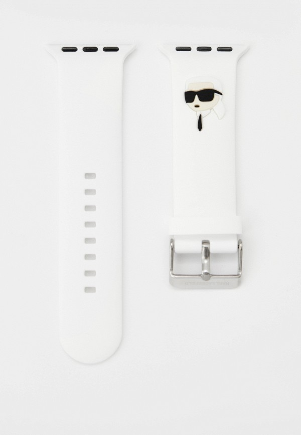 Ремешок для часов Karl Lagerfeld Apple Watch 40/41/42 мм, силиконовый ...