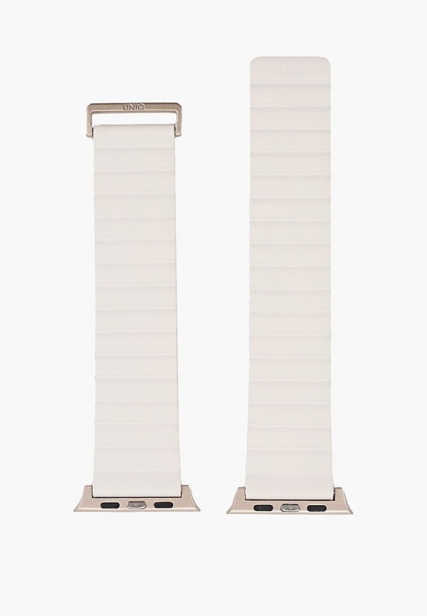 Uniq Ремешок для часов - Apple Watch 44/45/46/49 мм Revix Premium Edition нат. кожа/силикон двухсторонний магнитный - фото 1