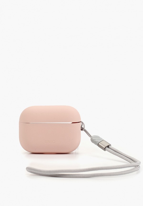 Uniq Чехол для наушников - AirPods Pro 2, Lino силиконовый с покрытием Soft touch - фото 1