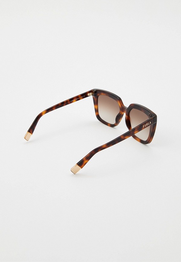 Очки солнцезащитные Furla FURLA SUNGLASSES SFU776, цвет: коричневый ...