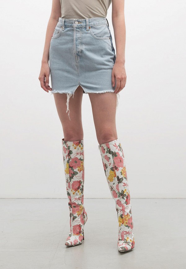 Vetements Resale Юбка джинсовая - фото 4