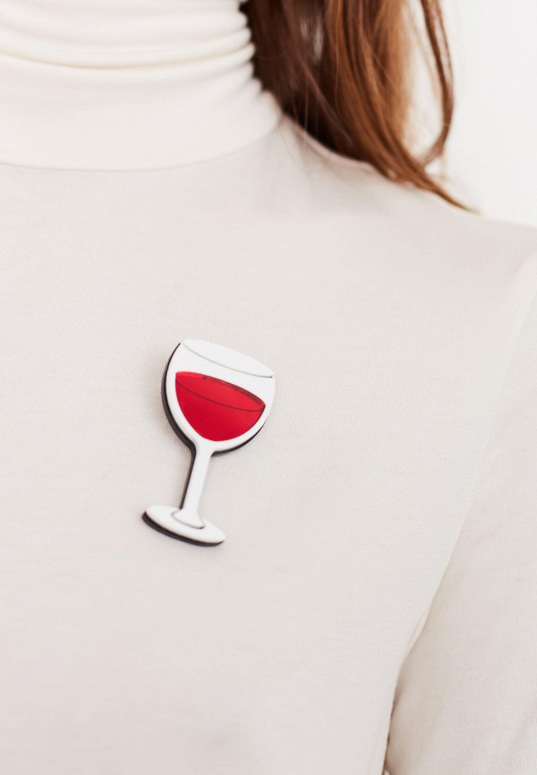 Monolama Брошь - Вино - фото 3