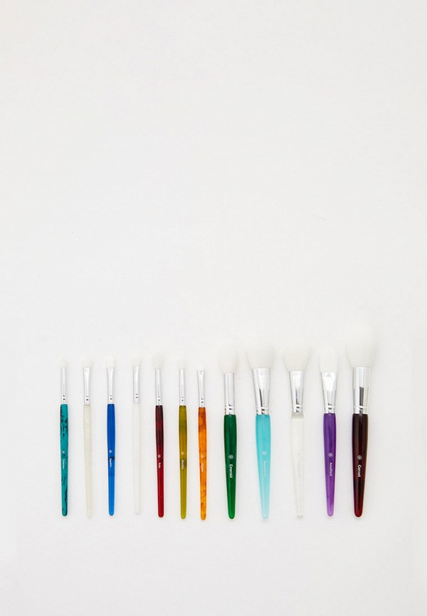 Набор кистей для макияжа BH Cosmetics Birthstone Brush Vault, 12 Piece ...