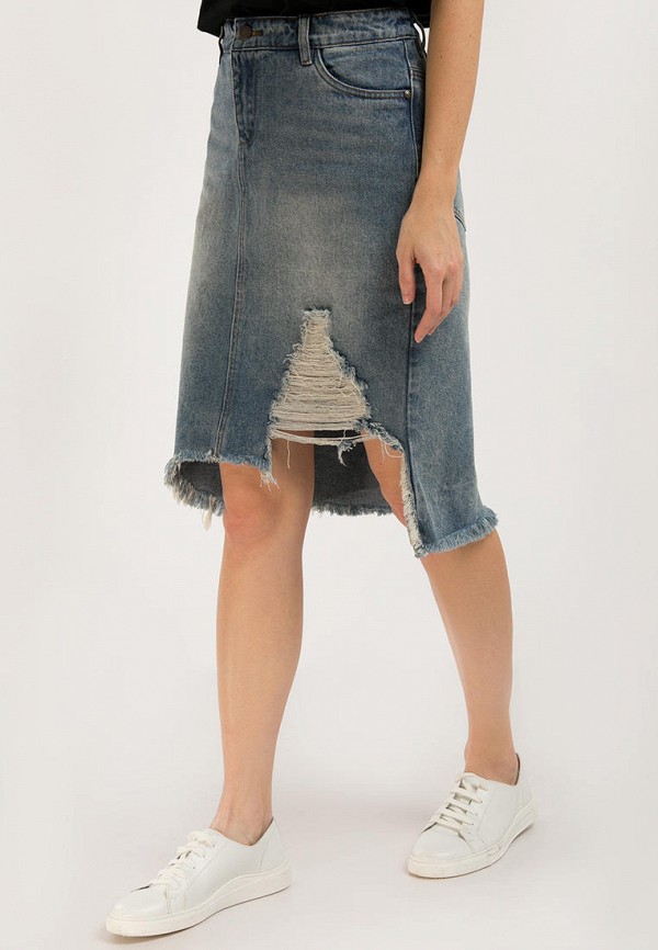 Finn Flare Юбка джинсовая - фото 4