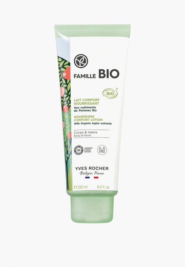 Yves Rocher Молочко для тела - и рук, питательное, 250 мл - фото 1
