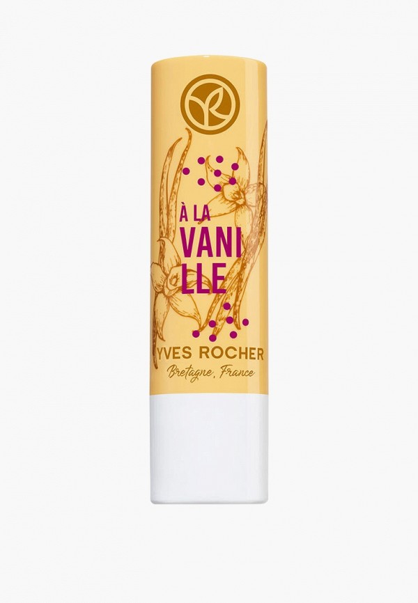 Yves Rocher Бальзам для губ - Питательный «Ваниль», 4,8г - фото 1