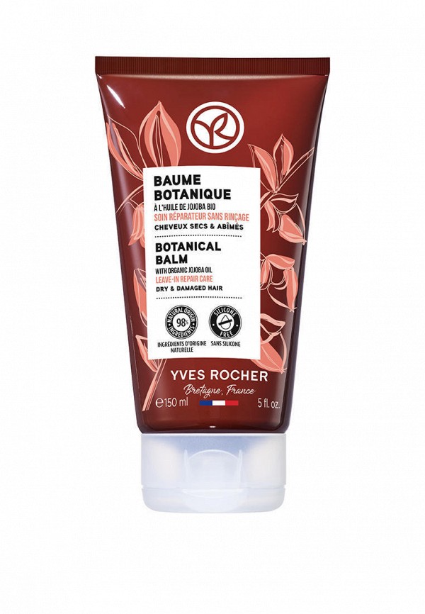 Yves Rocher Бальзам для волос - Восстанавливающий с Маслом Жожоба БИО - Для сухих и поврежденных, 150 мл - фото 1