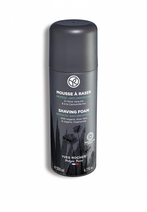 Yves Rocher Пена для бритья - с Алоэ Вера БИО и Ромашкой БИО, 200 мл - фото 1