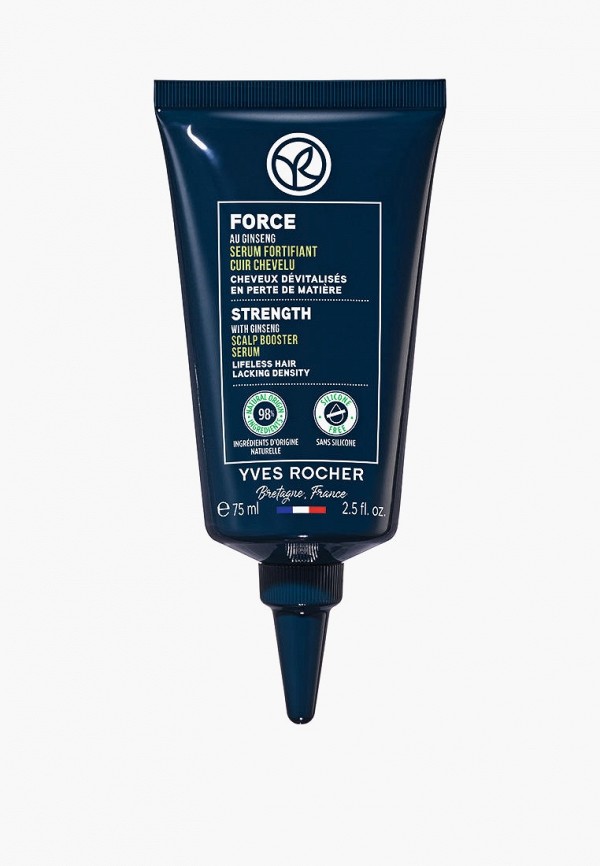 Yves Rocher Сыворотка для кожи головы - Укрепляющая с Женьшенем - Для ослабленных, лишенных плотности волос, 75 мл - фото 2